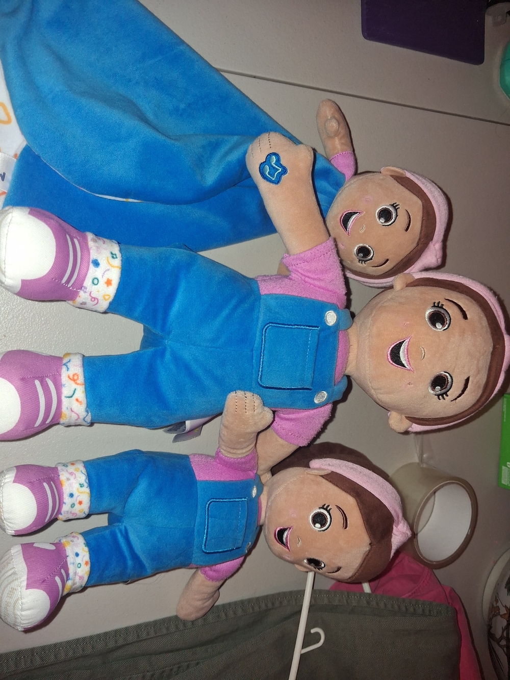 Ms. Rachel "Songs for Littles" Plushie Set - 1 Talking Doll + 2 Soft Plush
